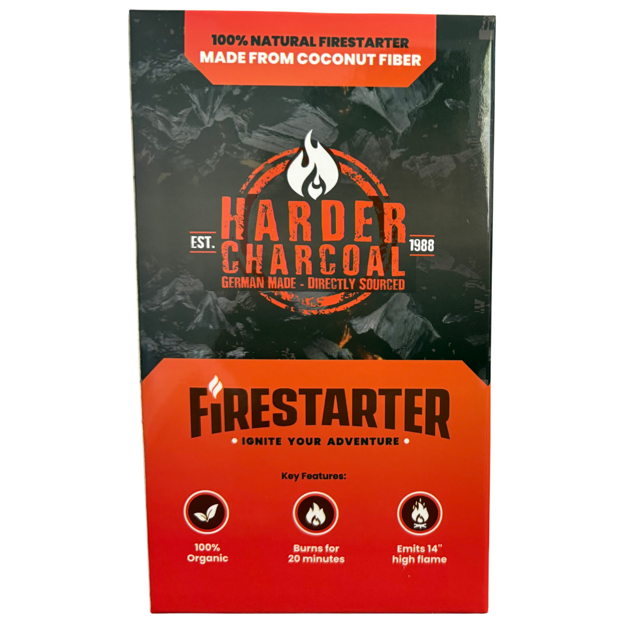 Natural Firestarters – 8 Pack | 100% Natural Coconut Fiber